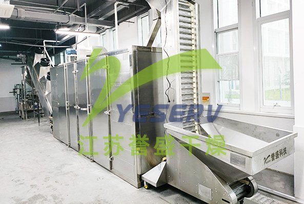 江苏合乐hl8油料自动输送烘焙冷却脱皮生产