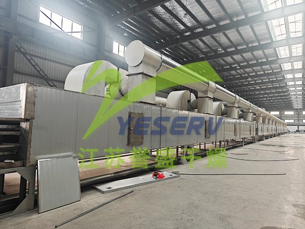 高端保温材料定制非标带式干燥机生产线